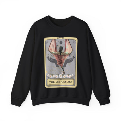 The Aerialist Tarot Card Sweatshirt, Aerialist Silks Sweatshirt