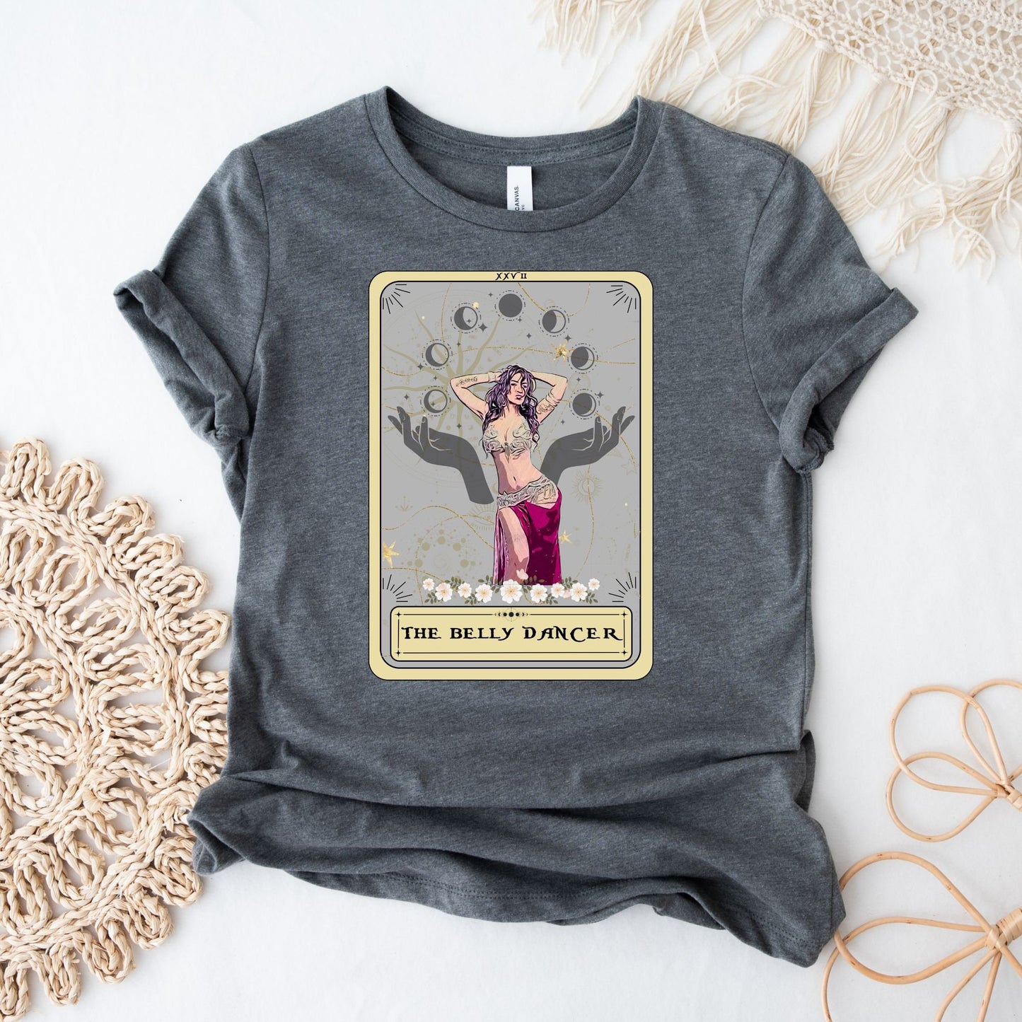 Belly Dance Tarot Shirt - Gift for Belly Dancer T-Shirt