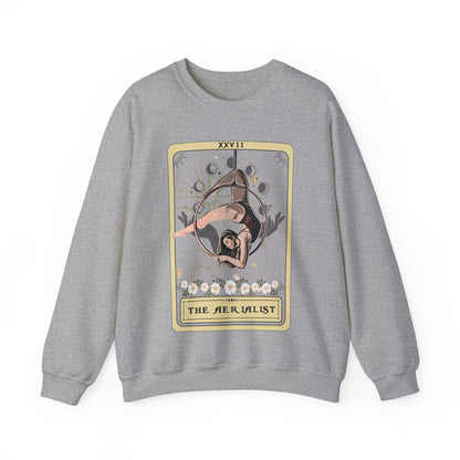 The Aerialist Tarot Card Sweatshirt, Aerial Hoop Sweater