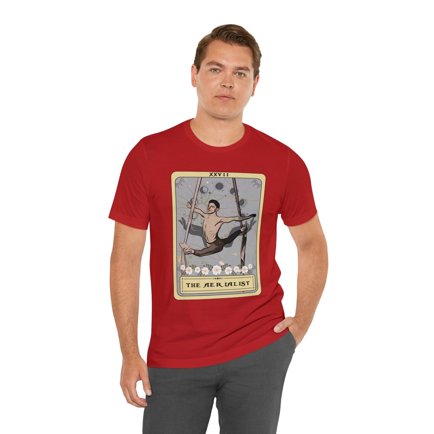 Male Aerialist Tarot Card Shirt