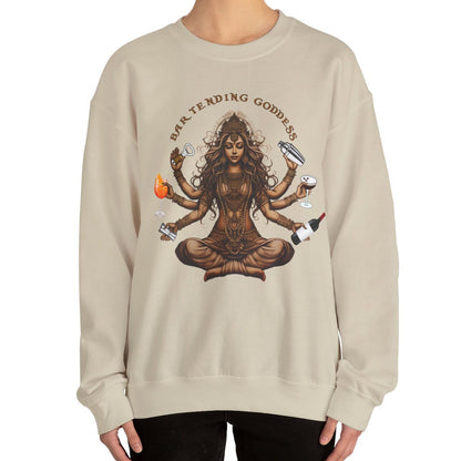 Bartender Sweatshirt - Bartending Goddess Gift for Women
