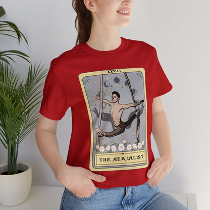 Male Aerialist Tarot Card Shirt