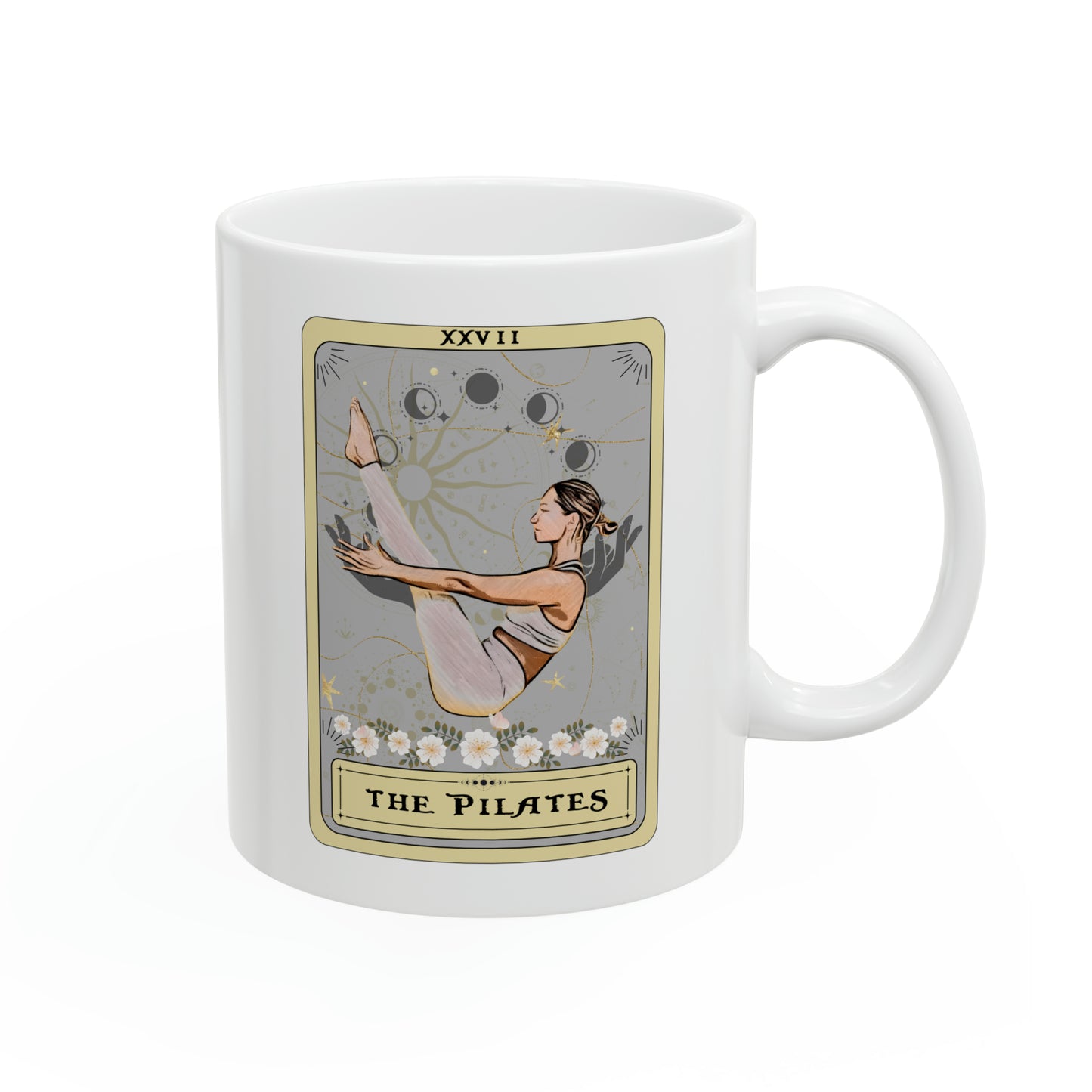 The Pilates Tarot Card Mug, 11 oz Mug