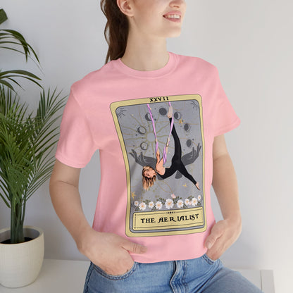 The Aerialist Tarot Card Shirt, Aerial Yoga T-shirt