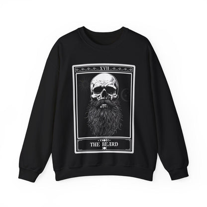 The Beard Tarot Card Sweatshirt, Beard Sweatshirt, Bearded Man Gift