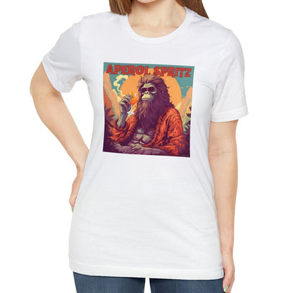 Bigfoot Aperol Spritz Shirt, Bigfoot Cocktail Shirts Aperol Spritz Gifts