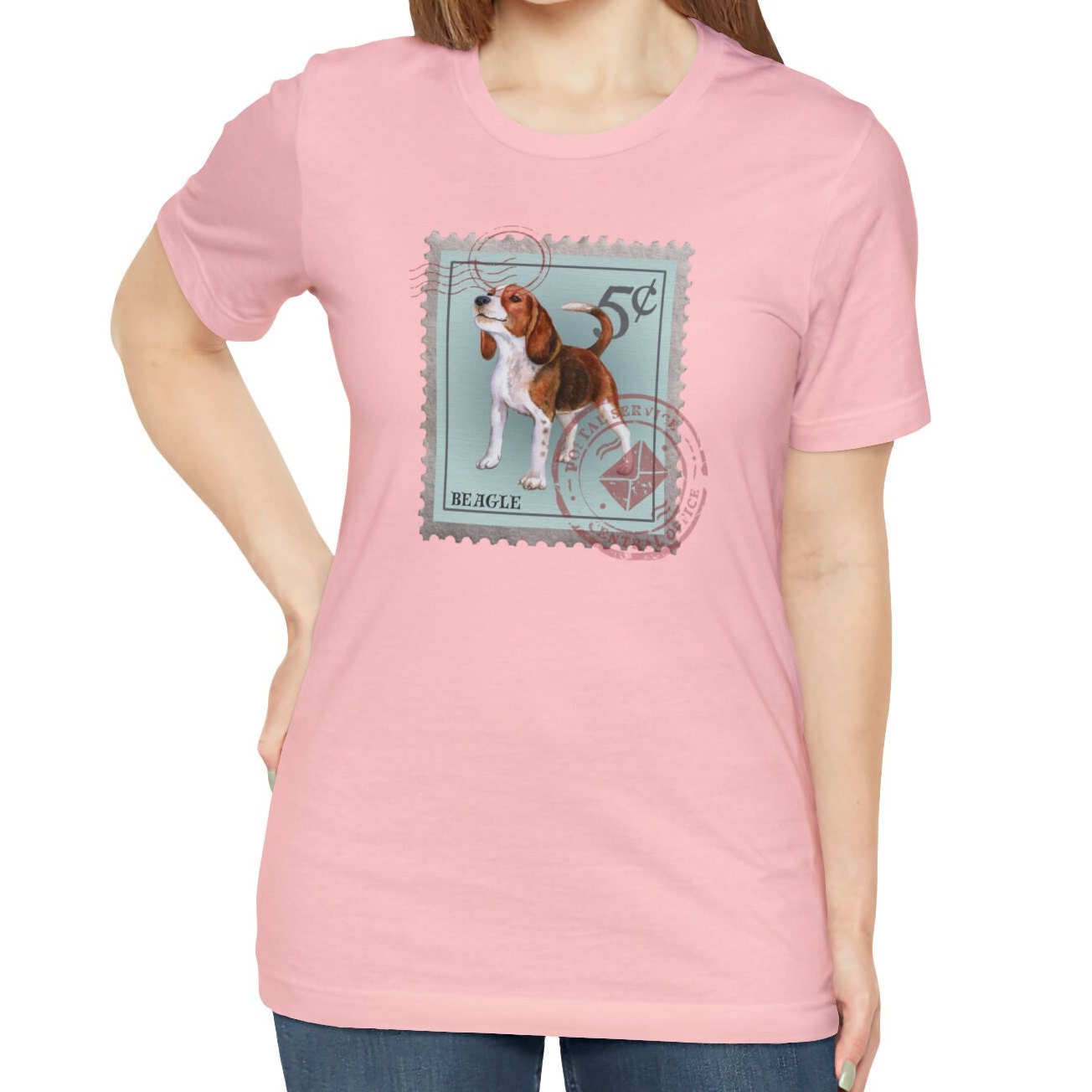 Beagle Shirt - Beagle Mom  Dad T-Shirt Dog Lover Gift Philatelist Collectible