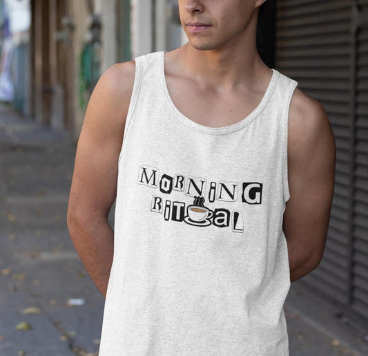 Morning Ritual Coffee Tank Top, Coffee Lover Shirt