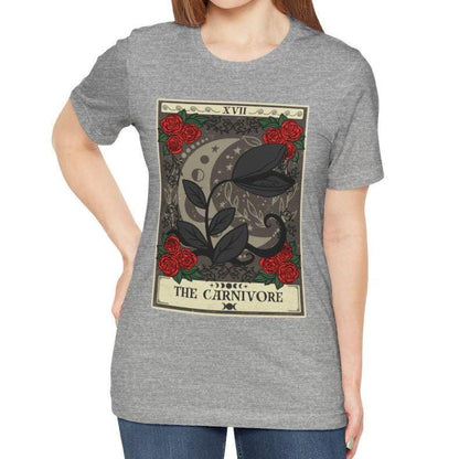 The Carnivore Tarot Card Shirt, Venus Fly Trap Carnivorous Plant Shirt
