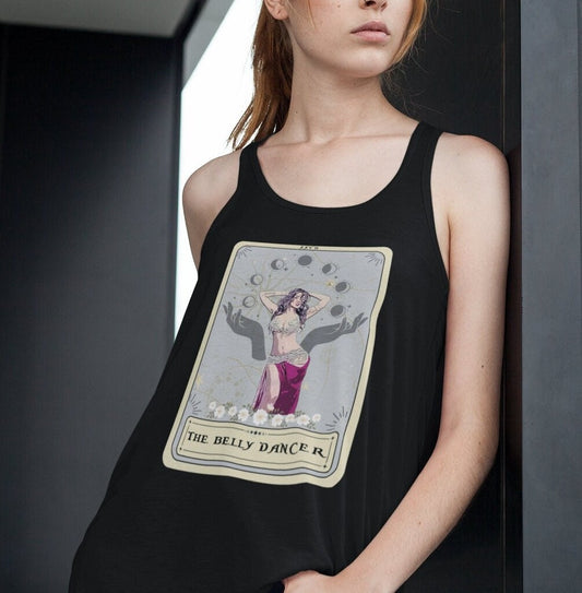 Belly Dance Tarot Card Tank Top - Bellydancing Shirt  Gift