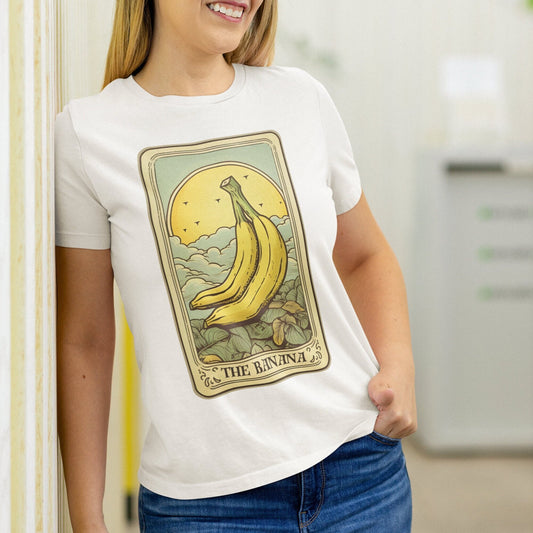 Banana Shirt, The Banana Tarot Card Shirt, Banana Lover Gifts Fruit T-shirt