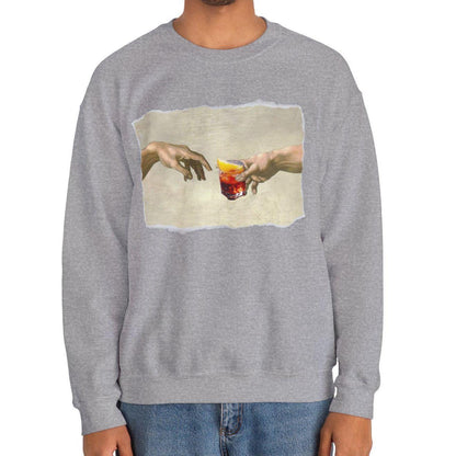 Negroni Sweatshirt - Cocktail Lover Crew Neck Sweater