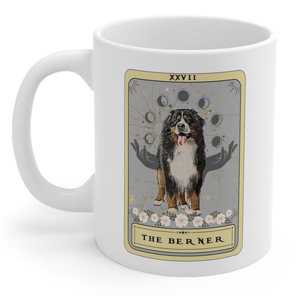 Bernese Mountain Dog Tarot Card Mug - Gifts for Berner Owners and Moms