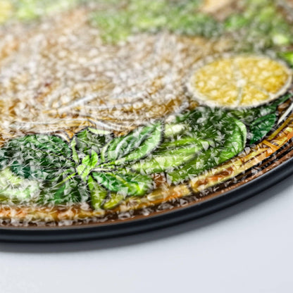 Vietnamese Pho Stained Glass Sun Catcher - Asian Food Lover Window Decoration