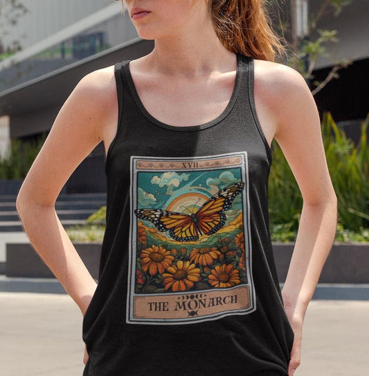 The Monarch Tarot Card Tank Top Monarch Butterfly Shirt