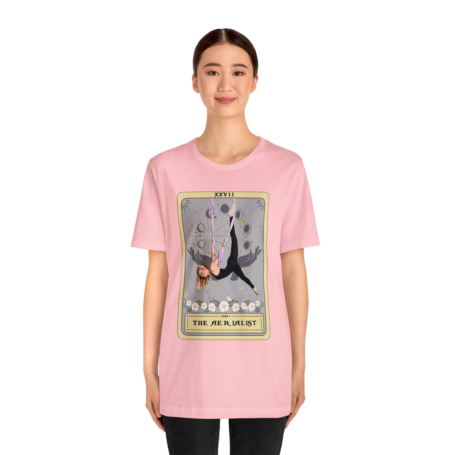 The Aerialist Tarot Card Shirt, Aerial Yoga T-shirt