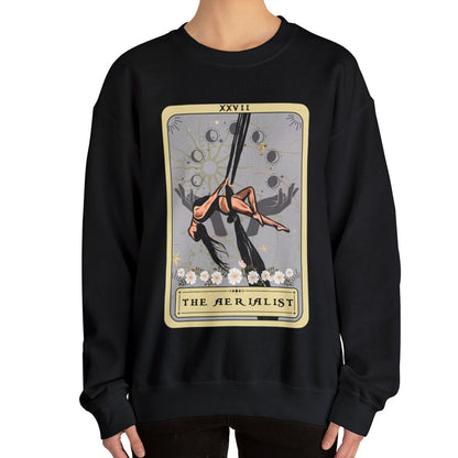Aerialist Tarot Card Sweatshirt - Unique Aerial Dancer Gift