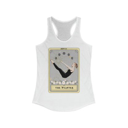 Pilates Tarot Card Tank Top, Racerback