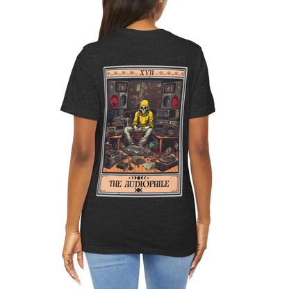 Audiophile Tarot Card Shirt - Back Print Audio Lover Gift