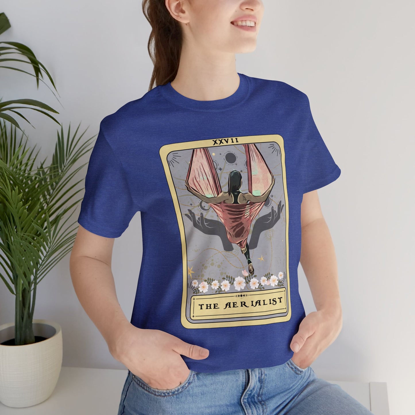 The Aerialist Tarot Card Aerial Dancer T-shirt