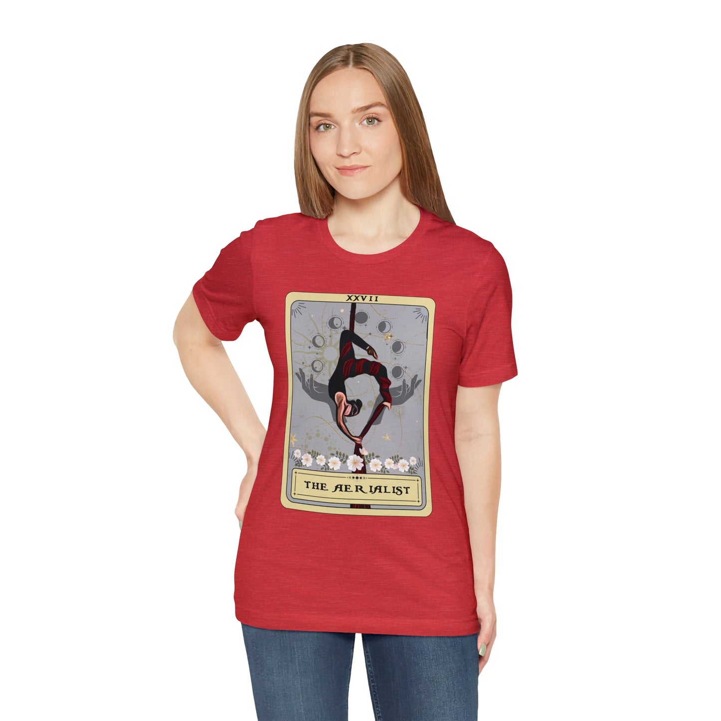 The Aerialist Tarot Card T-shirt, Aerial Silks