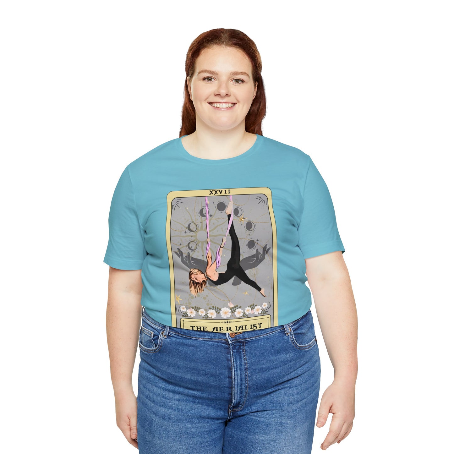 The Aerialist Tarot Card Shirt, Aerial Yoga T-shirt