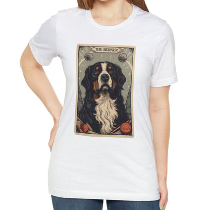 Bernese Mountain Dog Shirt, The Berner Tarot Card Shirt Bernese Dog Mom Gift