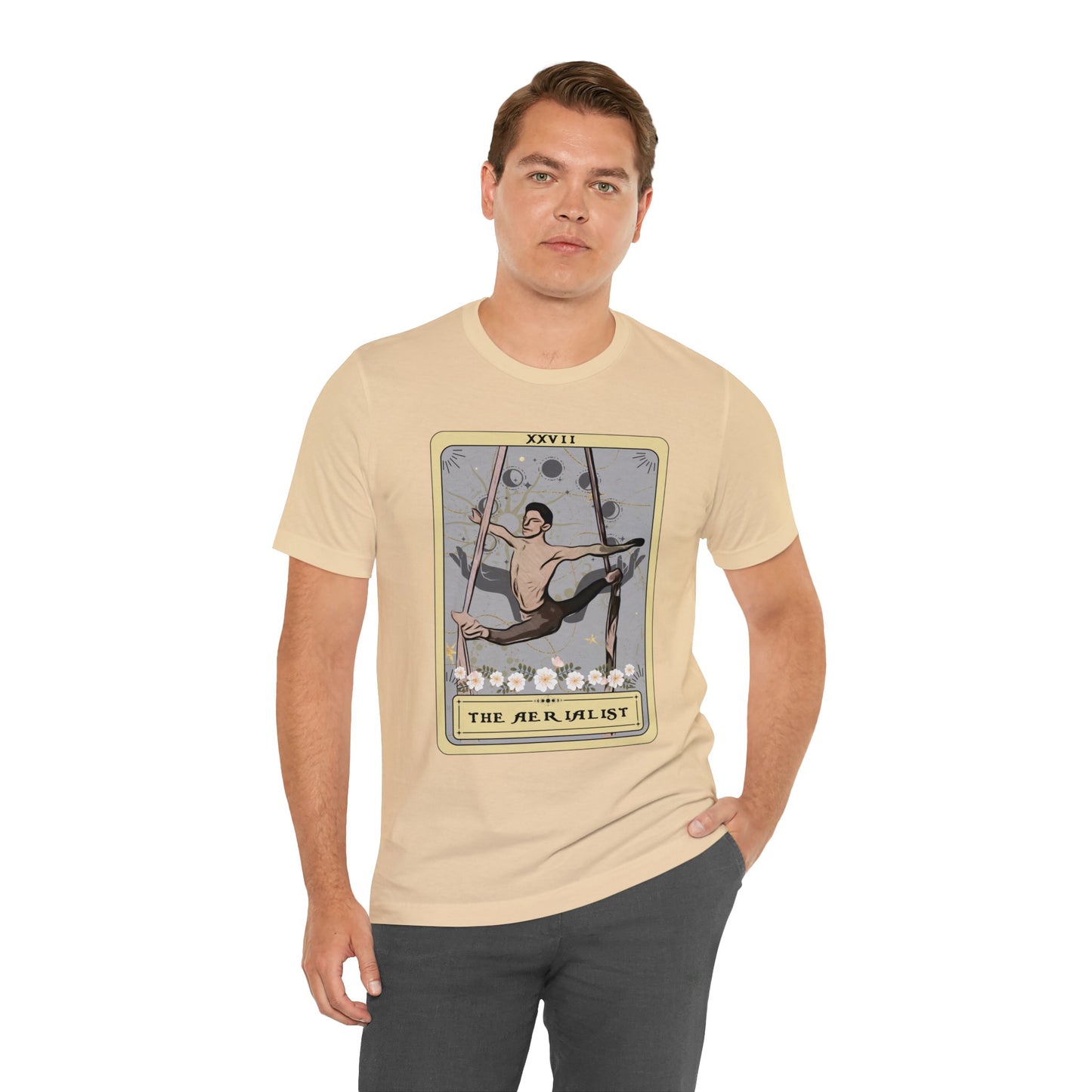 Male Aerialist Tarot Card Shirt