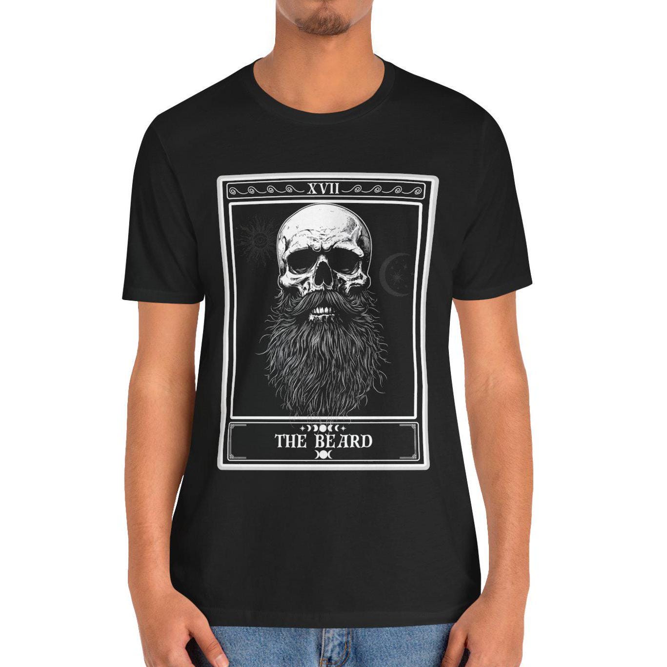 The Beard Tarot Card Shirt, Beard T-shirt