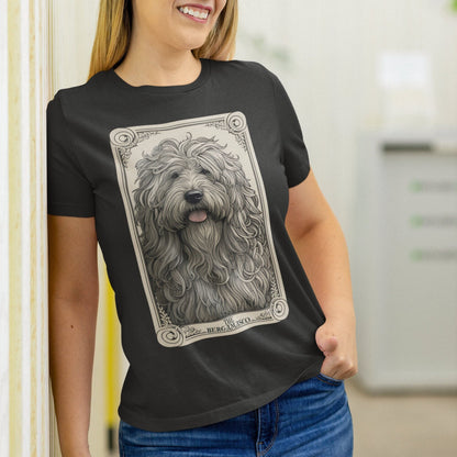 Bergamasco Sheepdog Shirt, The Bergamasco Tarot Card Shirt, Bergamasco Dog Mom
