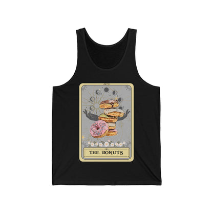 The Donuts Tarot Card Tank Top, Donuts Lover Tank top, Shirt