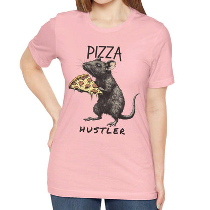Pizza Hustler Rat Pizza Shirt, Pizza Lover Rat T-shirt