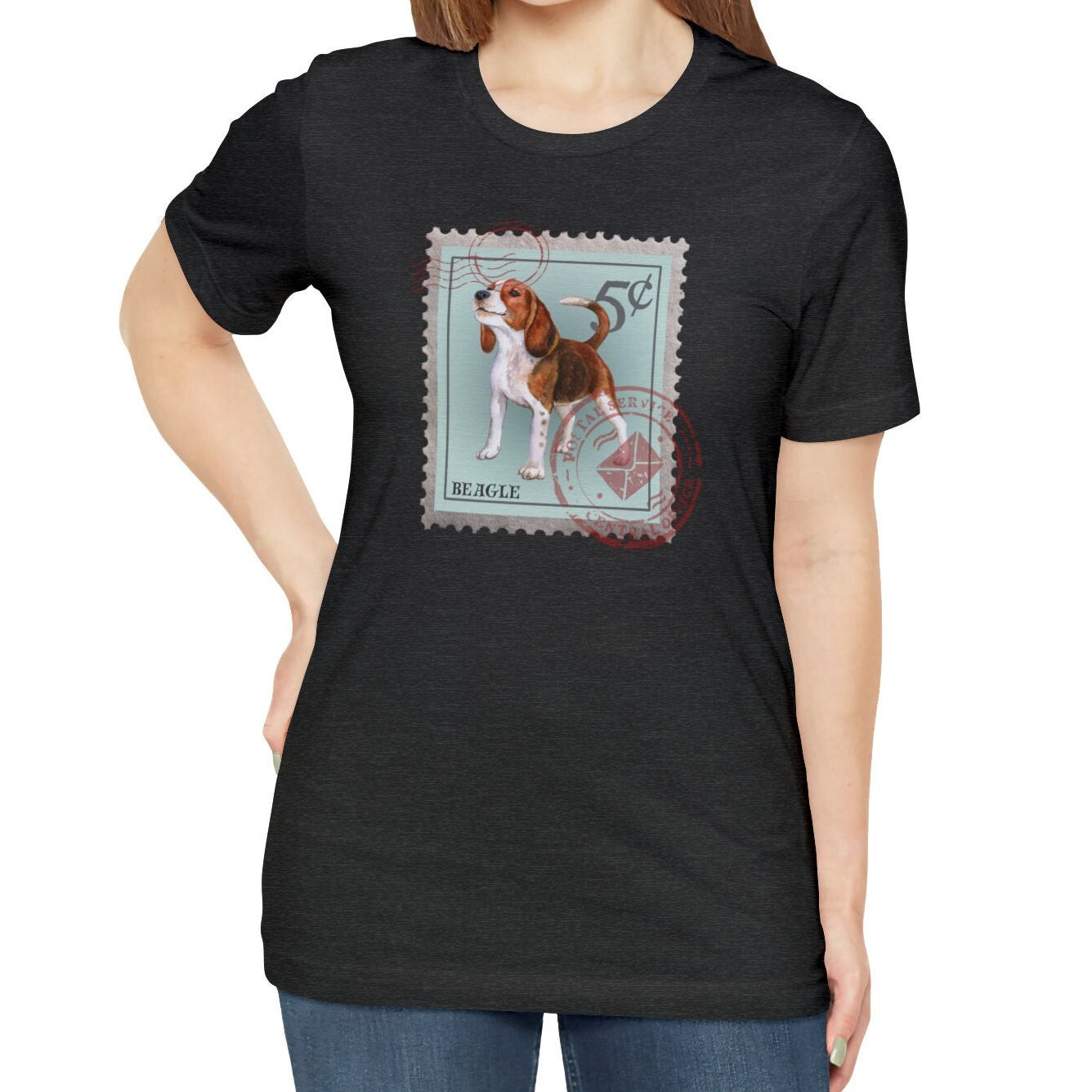 Beagle Shirt - Beagle Mom  Dad T-Shirt Dog Lover Gift Philatelist Collectible