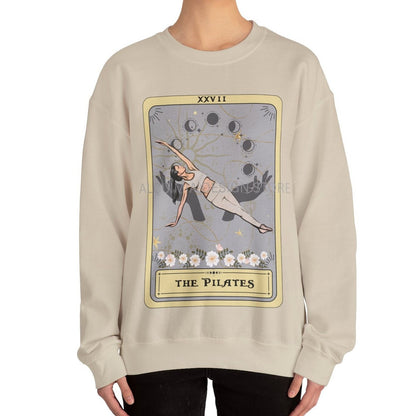 Pilates Tarot Card Sweatshirt - Perfect Gift for Pilates Lovers
