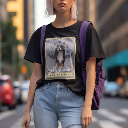 Bernese Mountain Dog Tarot Card Shirt - Berner Dog Gift for Mom