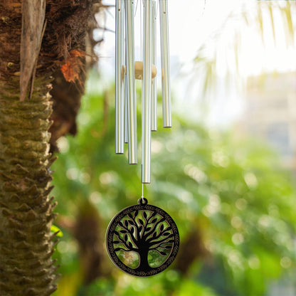 Tree of Life Wind Chime Suncatcher, Protection Home Decor Housewarming Gift