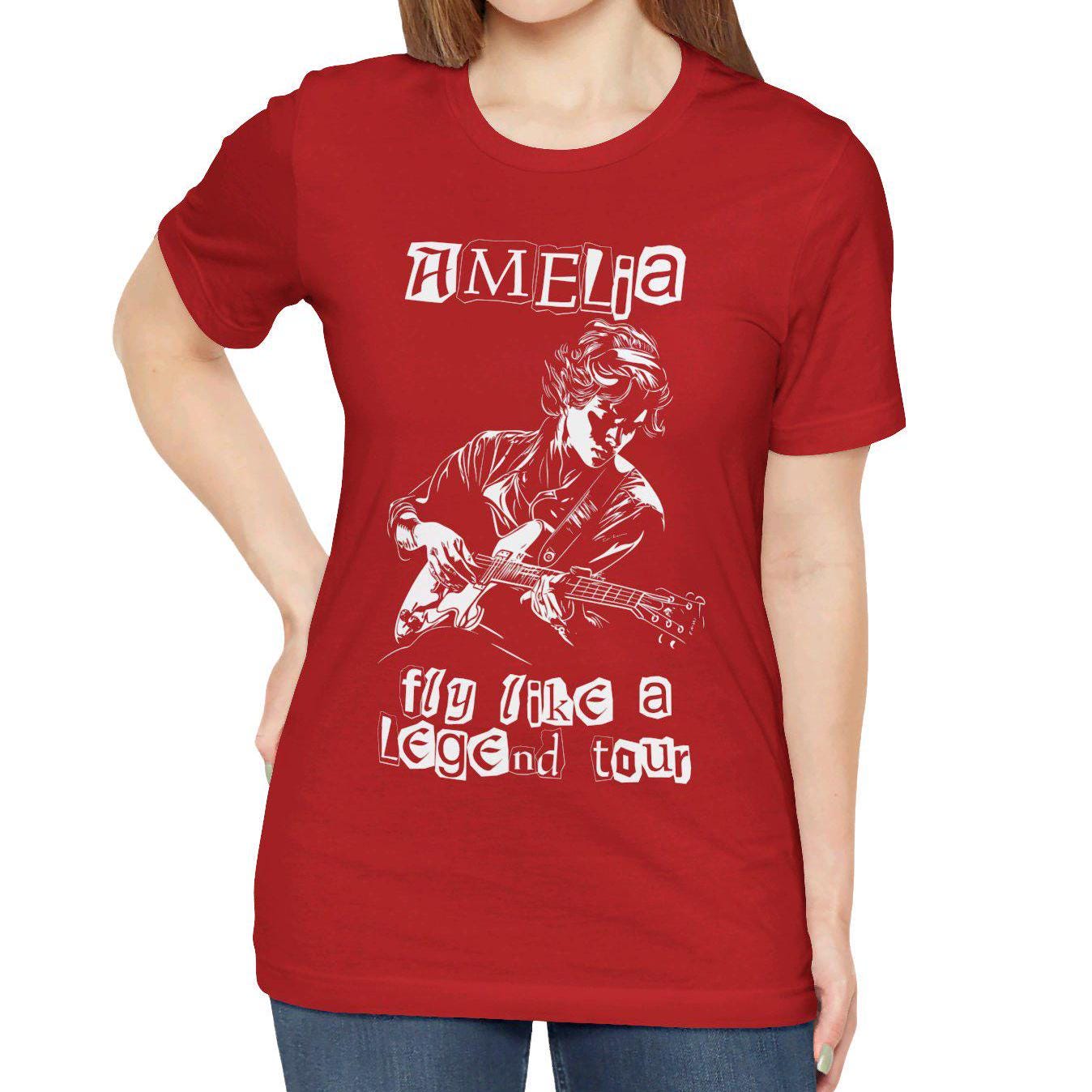 Amelia Earhart Fly Like a Legend Tour Shirt, Women History T-shirt