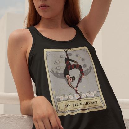 The Aerialist Tarot Card Tank Top, Aerial Silks Tank