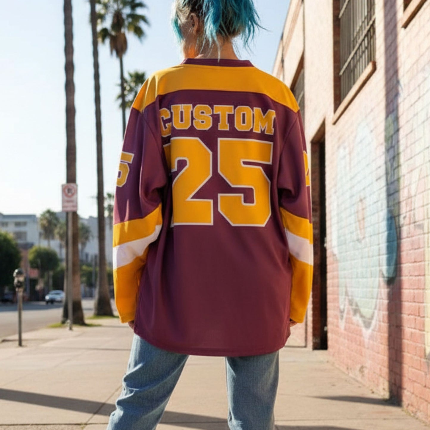 BTR Hockey Jersey - Big Time Rush Inspired Jersey Hockey