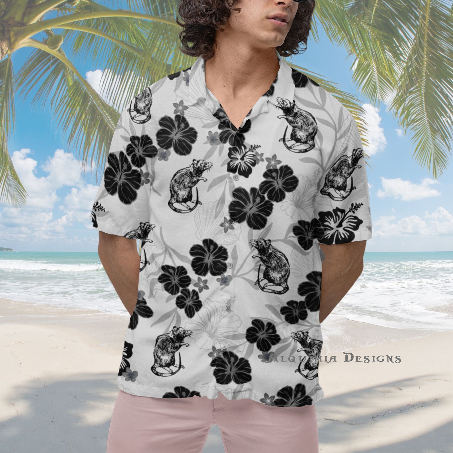 Rat Hawaiian Shirt