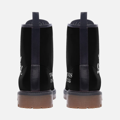 Til Death Custom Bride and Groom Boots, Wedding Boots