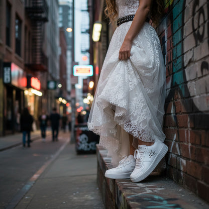 Bride Sneakers Til Death Wedding Collection