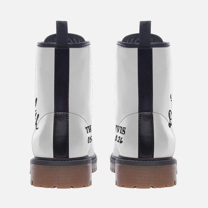 Til Death Custom Bride and Groom Boots, Wedding Boots