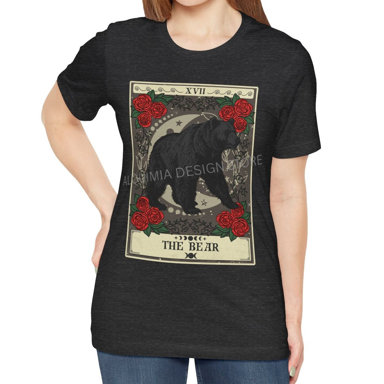 Bear Shirt, The Bear Tarot Card Shirt, Bear Spirit Animal Bear T-shirt