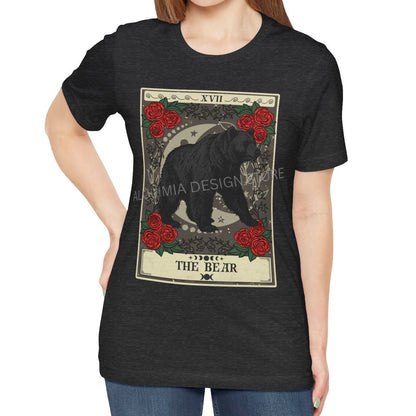 Bear Shirt, The Bear Tarot Card Shirt, Bear Spirit Animal Bear T-shirt