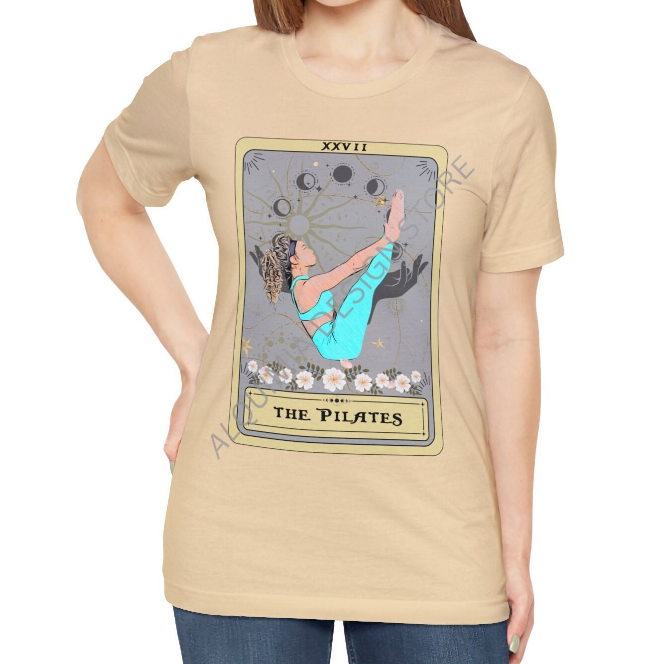 Pilates Tarot Card Shirt - Gift for Pilates Lovers Coaches and Students