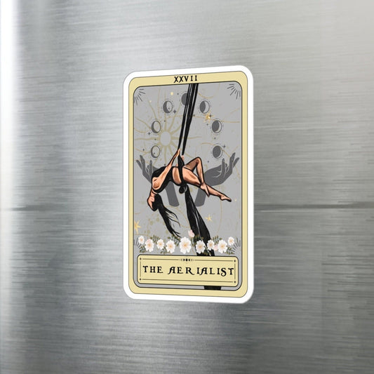 Aerialist Tarot Card Sticker - Waterproof Vinyl Aerial Dance Decal