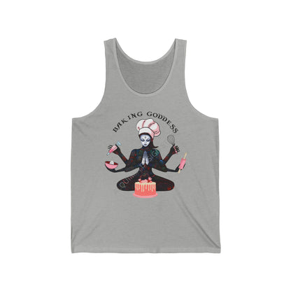 Baking Tank Top, Baking Goddess Tank Top, Baker Gift Pastry Chef Baking Shirt