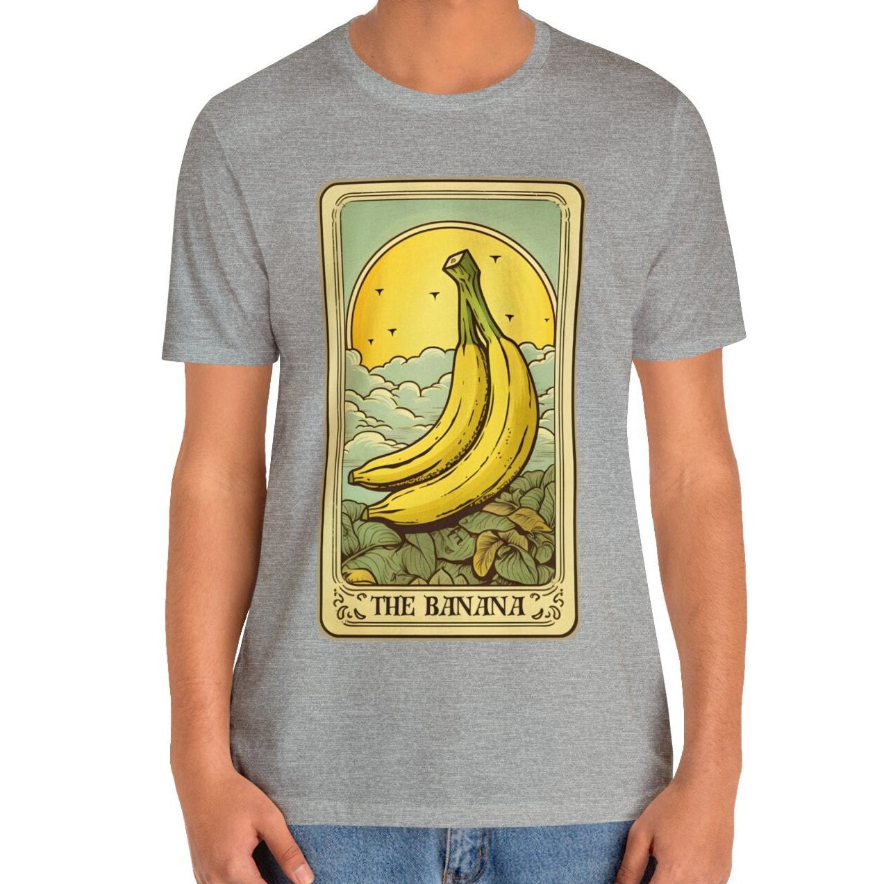 Banana Shirt, The Banana Tarot Card Shirt, Banana Lover Gifts Fruit T-shirt