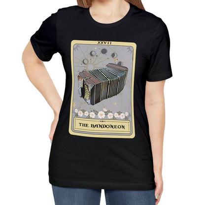 Bandoneon Shirt - Tango Music Tarot Card Gift for Lovers
